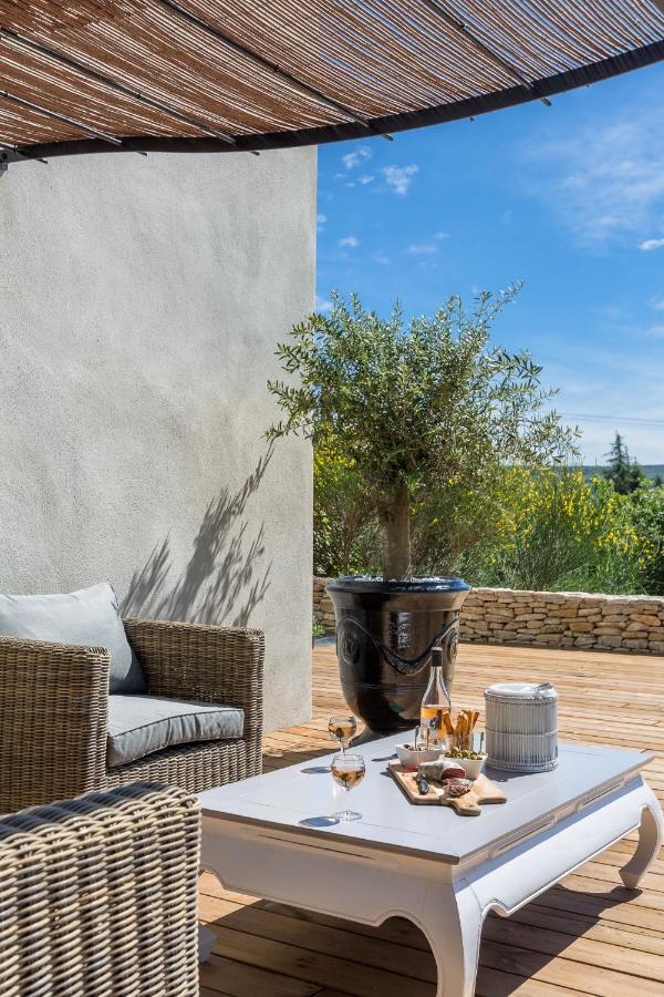 Villa Domitia Chambre D'Hotes Luberon Bonnieux Exterior foto